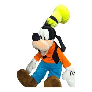 Disney Parks Store 21in Goofy Soft Plush Doll Stuffed Animal Vintage‎ Toy